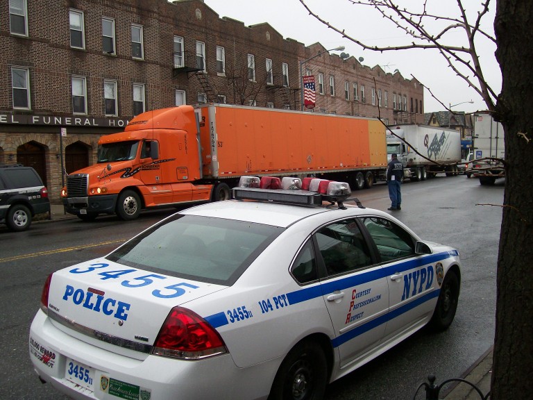 Truck Enforcement Begins on Grand Ave.