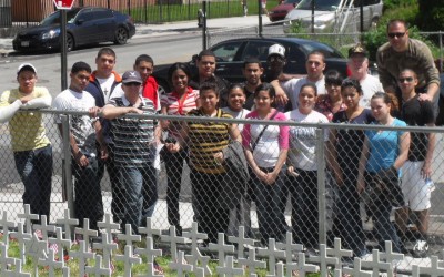 Students Revisit Woodhaven’s Garden of Remembrance