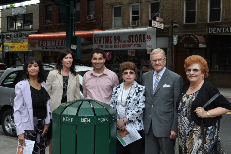 Pitching In to Keep Jamaica Ave Litter Free