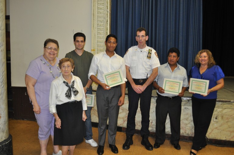 Ridgewood Residents Honored at Civic Meeting