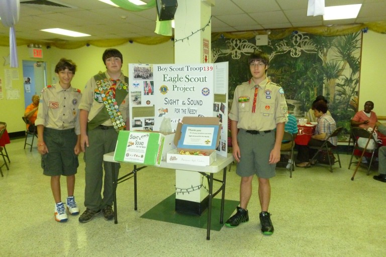 Scouts for Sight and Hearing