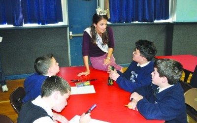 Miss New York Helps Kids Wave Off Bullying