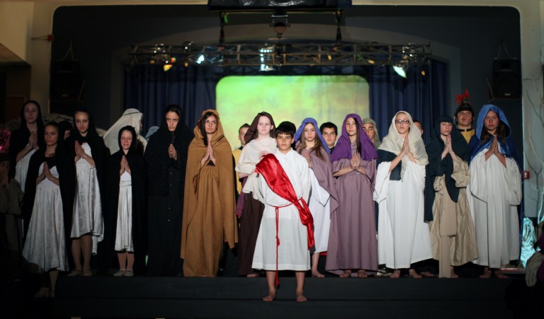 Our Lady of Grace Passion Play Draws Full House