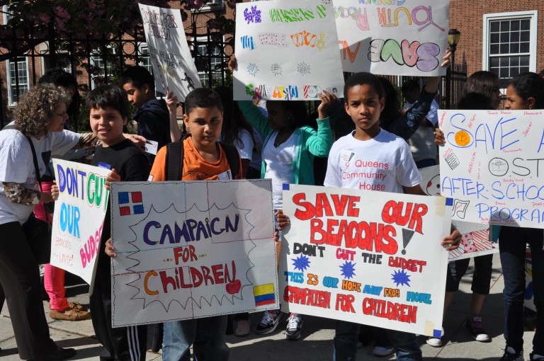 Queens Schools Rally for Beacon Program
