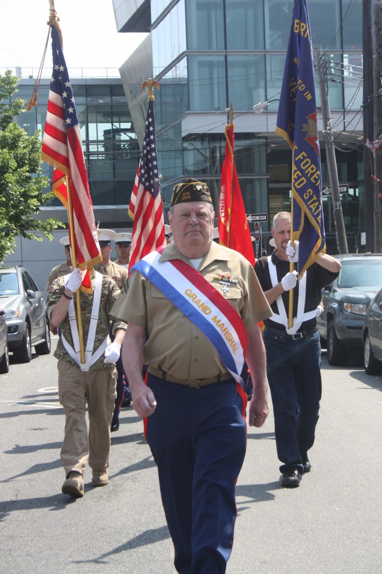 Howard Beach Parade Honors VFW Commander