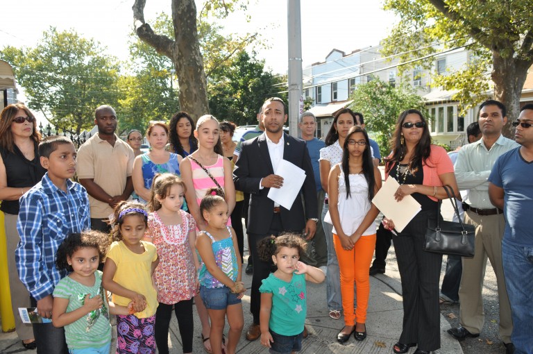 Adorno Calls for Stop Sign at Ozone Park Intersection
