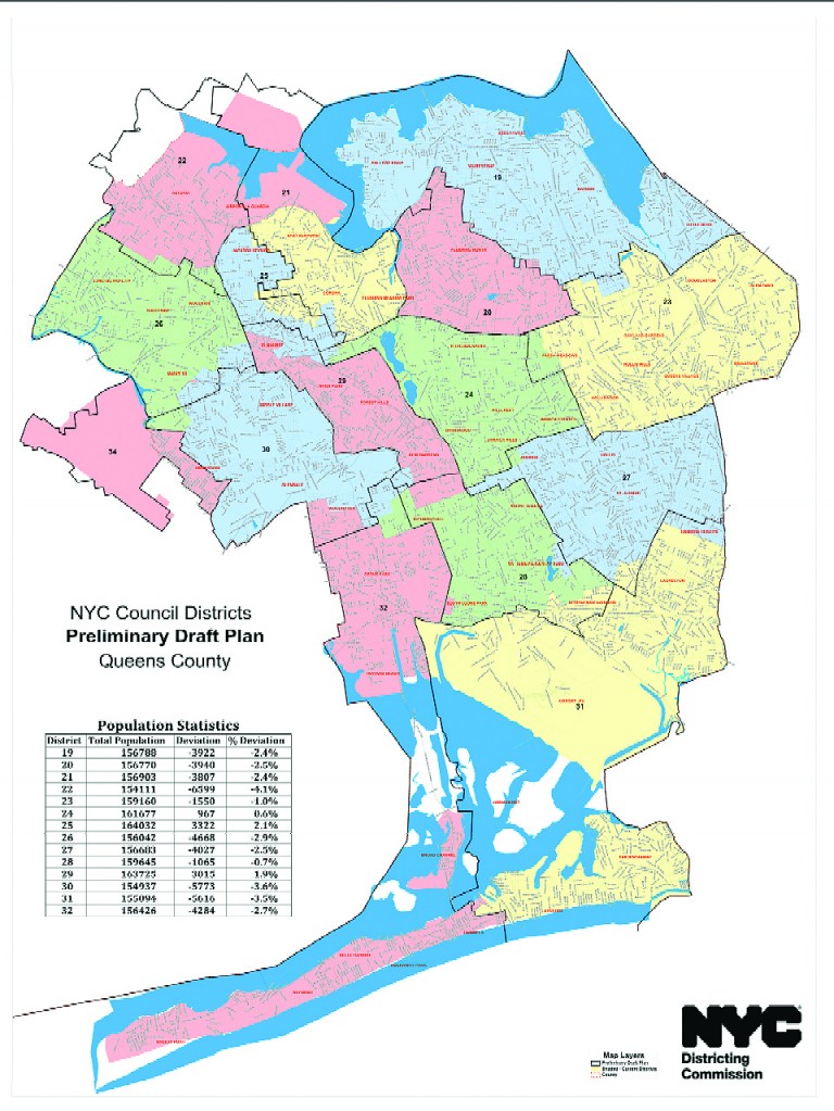 Preliminary City Council District Map Released