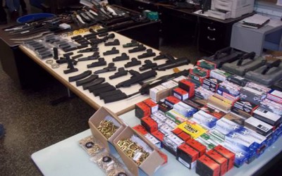 Queens Man Busted with Arsenal of Weapons