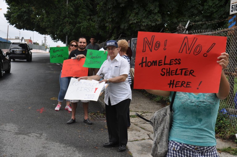 Glendale Residents Rally Against Shelter