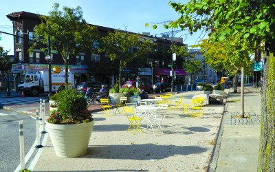 Ridgewood Residents Get Pedestrian Plaza