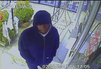 Robbery Suspect Sought, Cops Ask For Help
