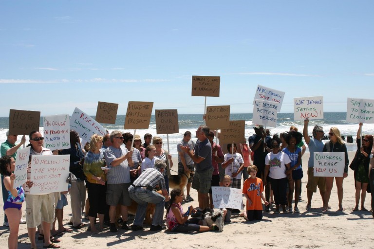In Rockaway, Hoping For A Return To Normalcy