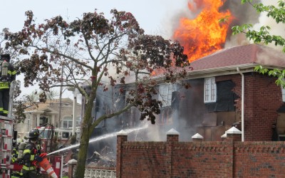 Howard Beach Gas Explosion Sends Homeowner To Hospital – Walls and ceiling collapse in blaze fed by gas