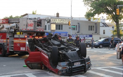 Ozone Park Accident Sends Two to Hospital, Snarls Traffic