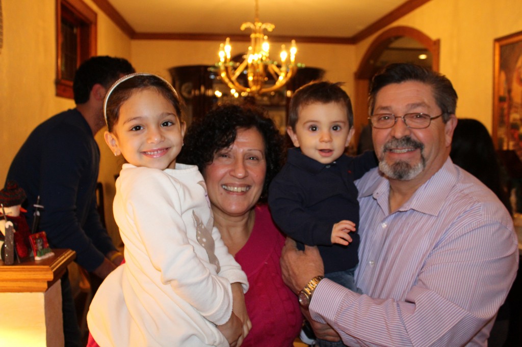 Antonino Ferruccio, right, loved spending time with his family, including his wife of nearly 35 years, Josephine, and his grandchildren, Valentina and Antonio. Photos Courtesy of the Ferruccio Family 