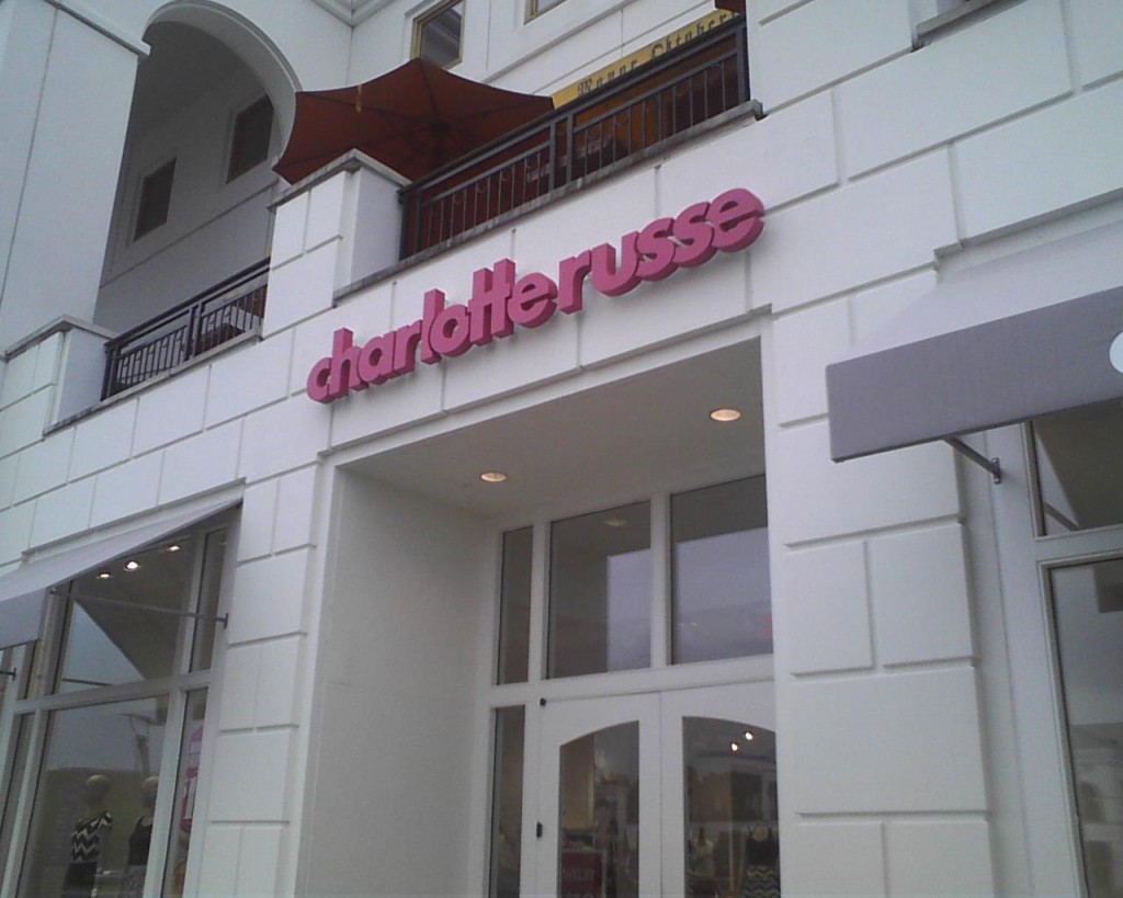 Charlotte Russe is one of a number of new stores at Atlas Park.