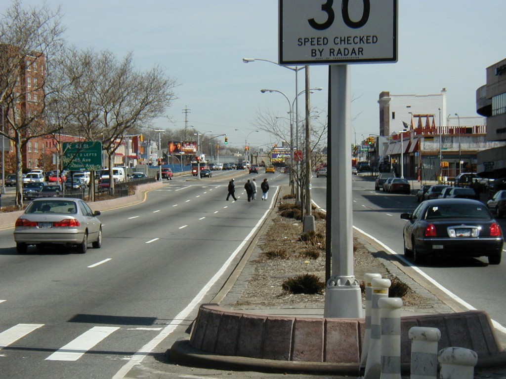 A group of Queens residents is working to improve Queens Boulevard, infamously known as the "Boulevard of Death." Photo Courtesy of Transportation Alternatives