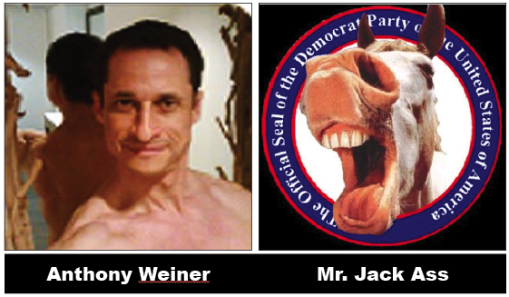 If nothing else, Anthony Weiner provides voters with some comic relief –he's a real joke.