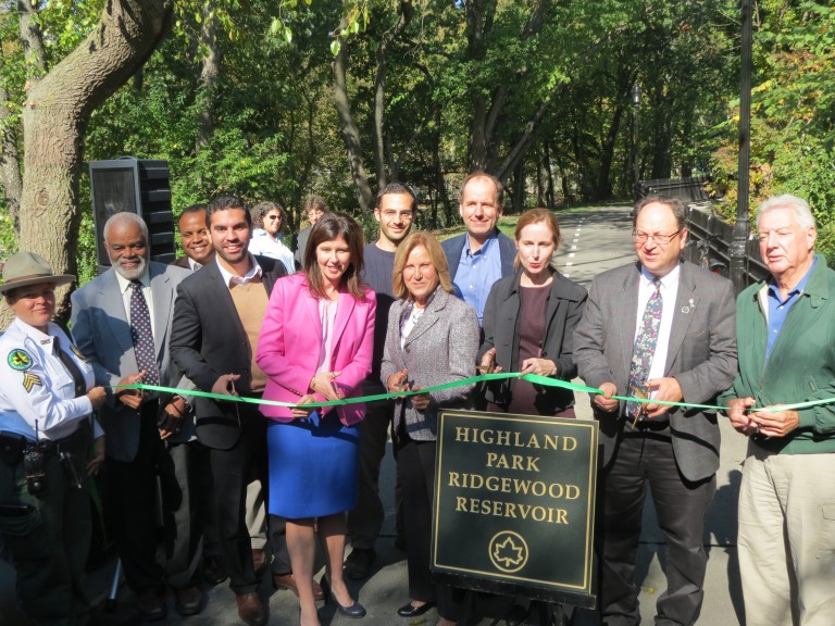 At Ridgewood Reservoir, A Celebration of Nature – Civic Leaders, City Officials Cut Ribbon on $6.92M Project