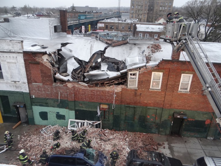 Woodhaven Civic Leaders Plead With City To Demolish Partially Collapsed Building