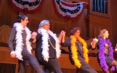In Afro Wigs and Boas, Boro Pols Take to the Stage