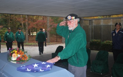 Queens Veterans Pay Respect to Fellow Brother-in-Arms