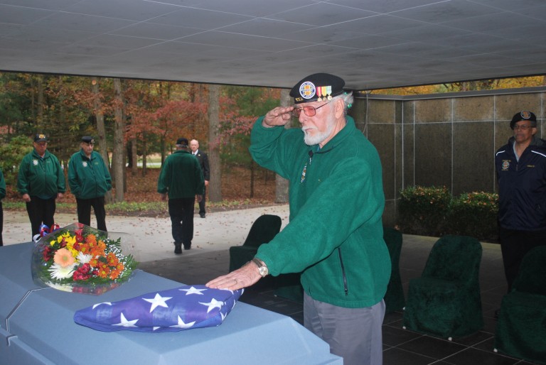 Queens Veterans Pay Respect to Fellow Brother-in-Arms