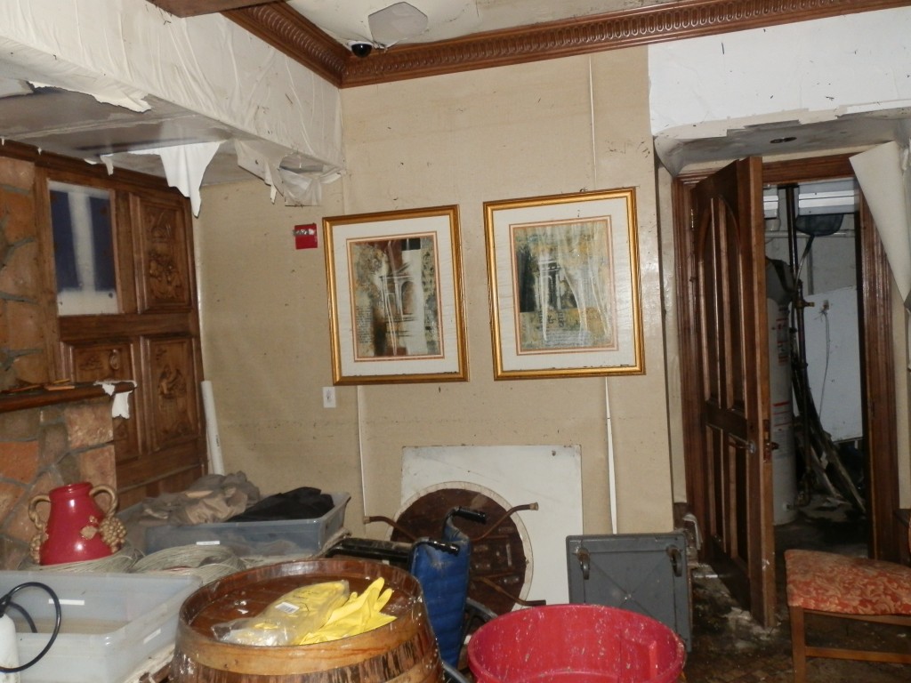 Hurricane Sandy hit Vetro hard, with water pouring into its basement and first floor. Photos Courtesy Vetro