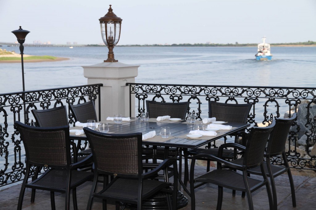 The scene from Vetro's outdoor dining space is radically different from what it was one year ago. At that time, the restaurant's general manager and others from Vetro watched, from the event's space's second floor, as Sandy came across the bay and struck Howard Beach.