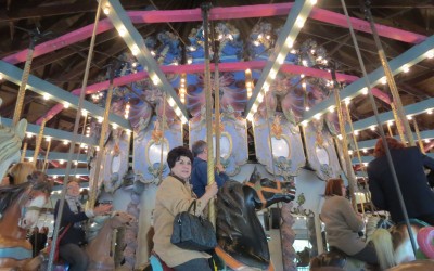 Feting a carousel set to spin in Forest Park for generations to come