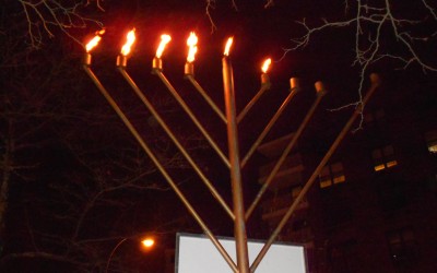 Chabad of Rego Park Celebrates Hanukkah with Grand Menorah Lighting