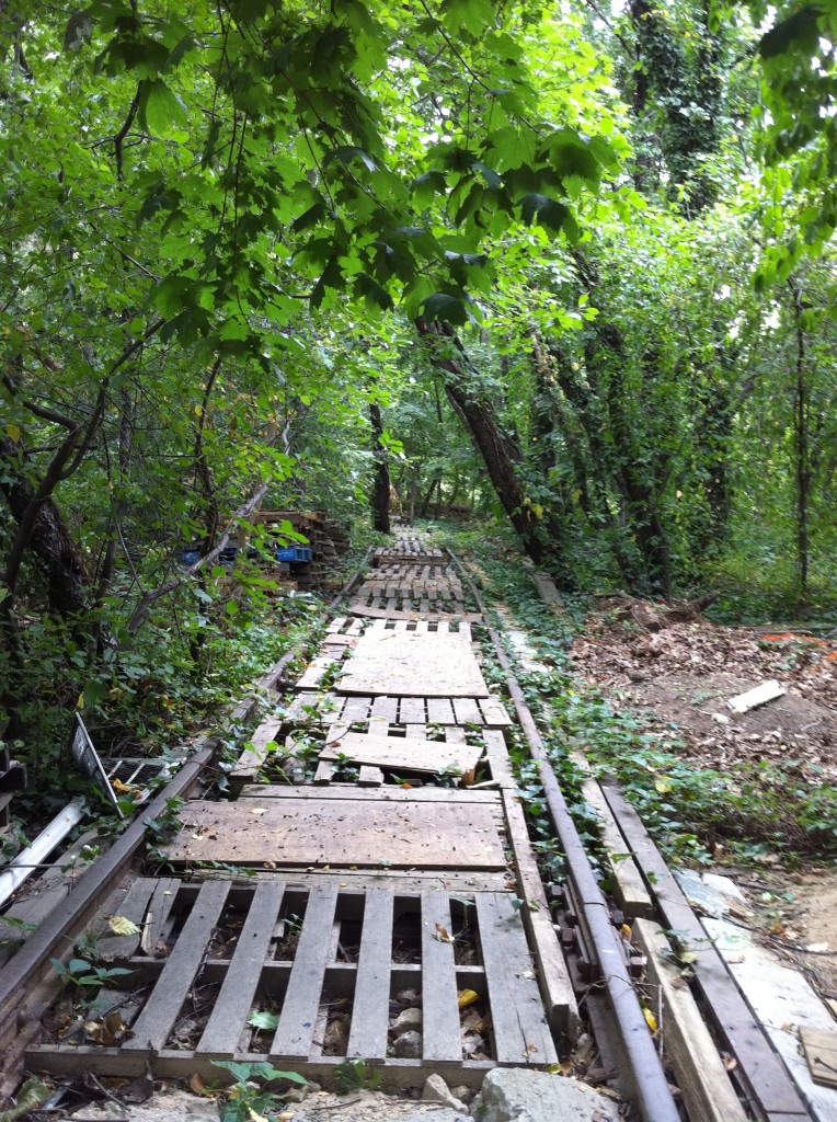 The Woodhaven Residents' Block Association will hold a meeting on Monday, Dec. 9 to discuss the future of an abandoned rail line that once ran from Rockaway to Rego Park. File Photo