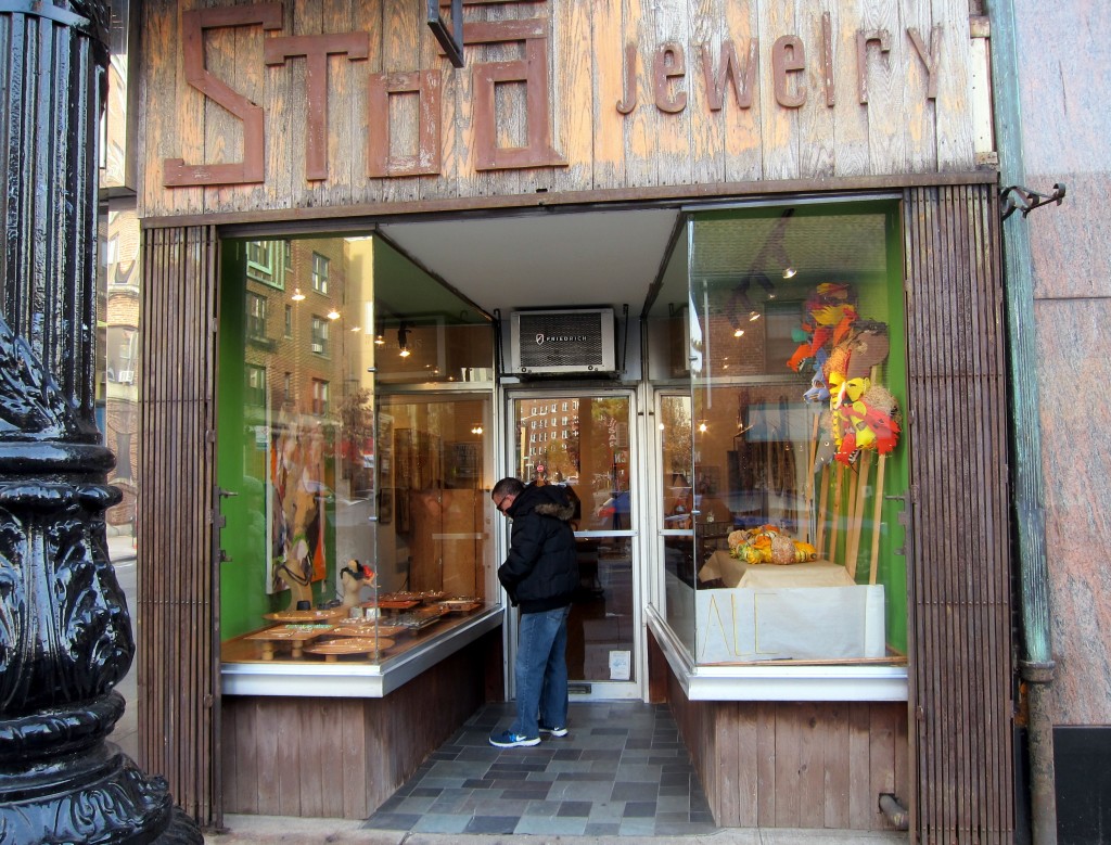 The owners of Stoa Jewelry said their customers know to go to them for unique items. Hannah Sheehan/The Forum Newsgroup 