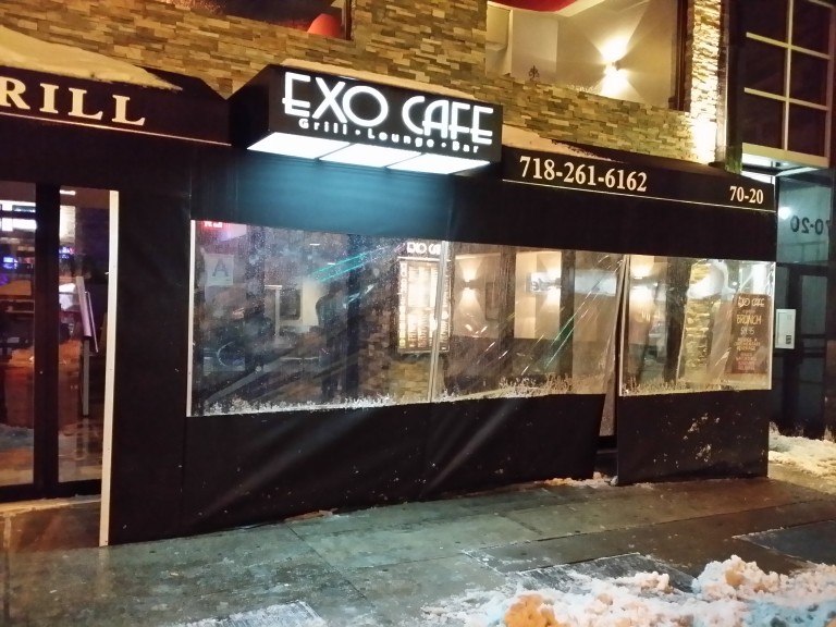 City Plow Pummels Forest Hills Eatery