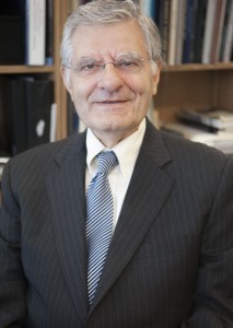  Dr. Evangelos Gizis is serving as Queens College's interim president following the departure of the school's former leader, James Muyskens.  Photo courtesy Queens College