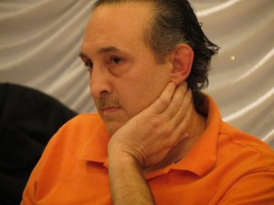 Sam Esposito, seen here at a CB 9 meeting last year, was one of 28 individuals indicted Tuesday in a widespread Social Security fraud investigation by Manhattan District Attorney Cyrus Vance.  File photo