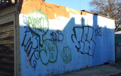Graffiti Tarnishes Woodhaven Boulevard Area
