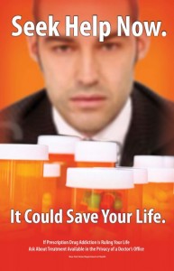 Millions of people across the country have struggled with addictions to prescription drugs, and there are many resources available to individuals who want help.  Photo courtesy NYS Department of Health