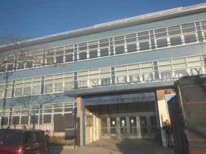 Scholars' Academy in Rockaway Park will receive a little more than $1.75 million in federal funding to help pay for repairs made to the school that was devastated during Superstorm Sandy.  File photo