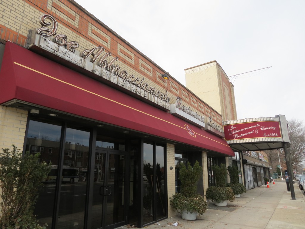 Joe Abbracciamento Restaurant on Woodhaven Boulevard in Rego Park may be turned into residential housing. File photo