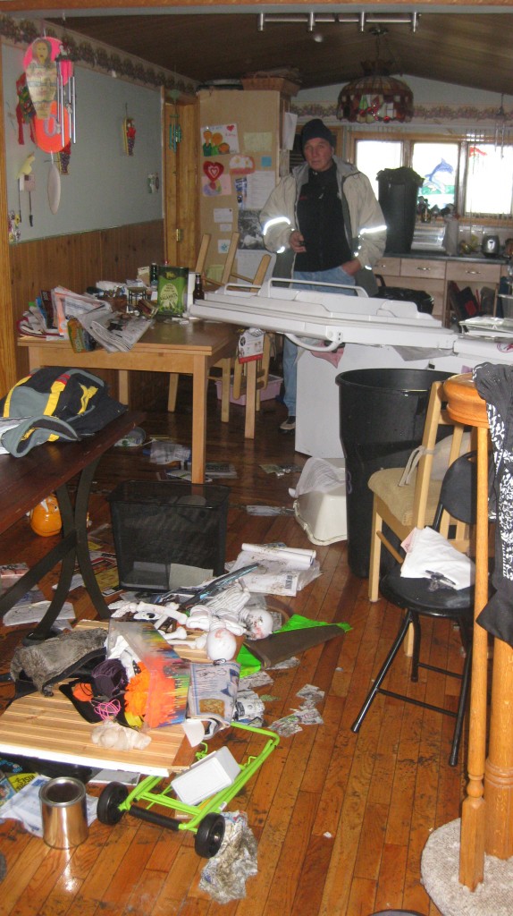  After Hurricane Sandy destroyed their Broad Channel home, pictured here just after the story, Sophia Vailakis-DeVirgilio and her her husband discovered that, after years of paying top dollar for flood insurance, they would receive very little money following the storm.