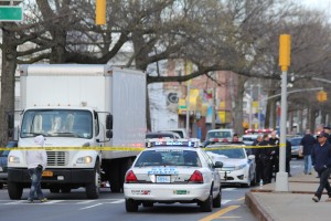 A 26-year-old man was killed as he crossed the intersection of Atlantic Avenue and 85th Street last Wednesday, according to police.  Photo by Richard York