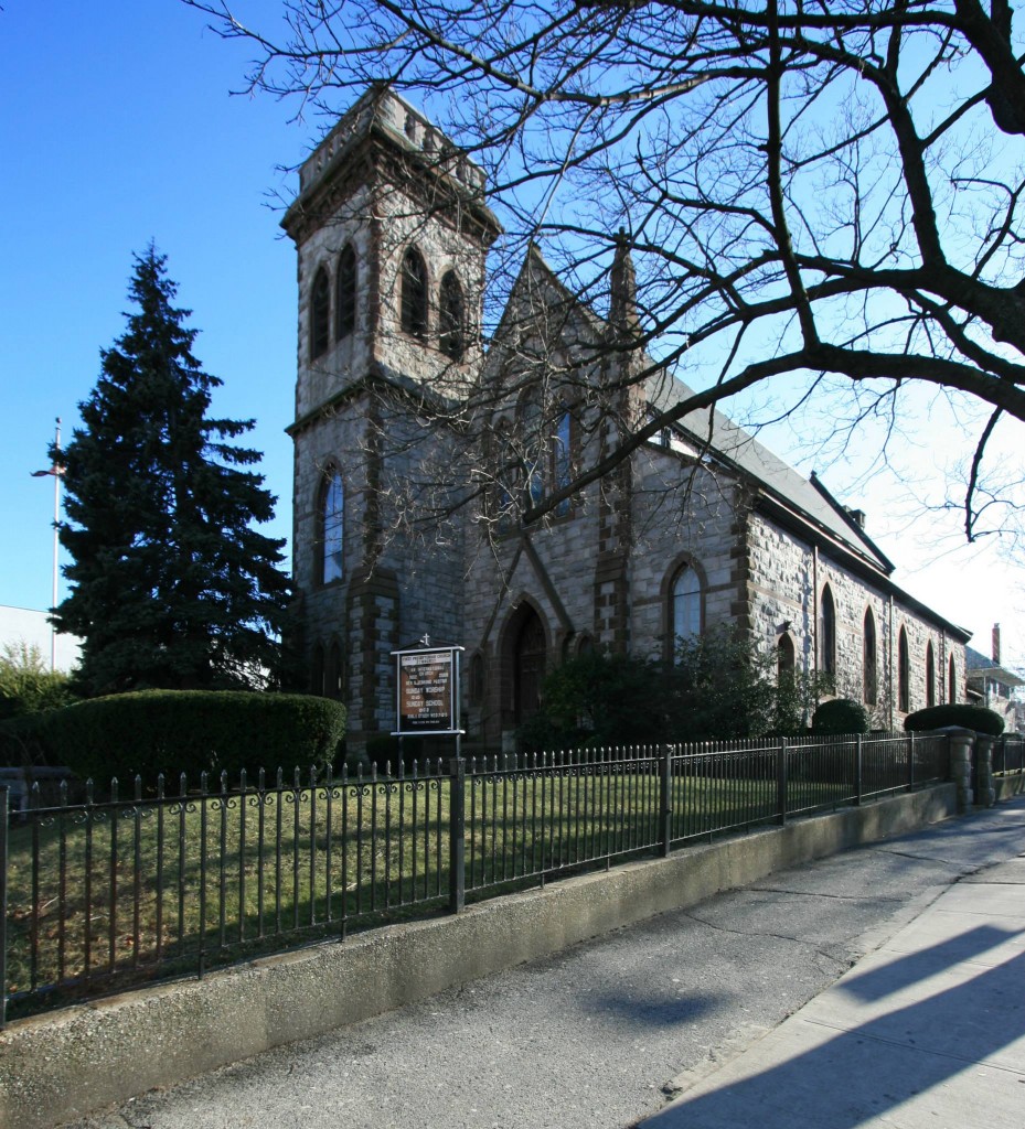 English settlers founded the First Presbyterian Church of Newtown in 1652, but its Elmhurst home is its fifth building since the congregation was established. The current church was built in 1895 and has become most known for its stained glass windows made by British craftsmen Sellers & Ashley and its church bell, which dates back to 1788.  Photo courtesy Michael Perlman