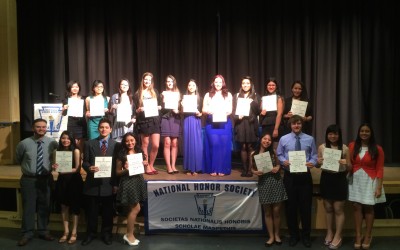 Maspeth Students Inducted Into National Honor Society