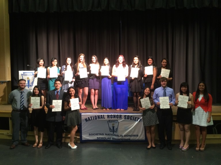 Maspeth Students Inducted Into National Honor Society