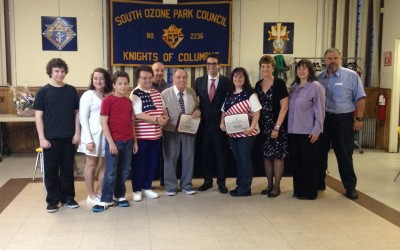 Richmond Hill South Civic Association Honors Cipriano Family for Dedication to Military