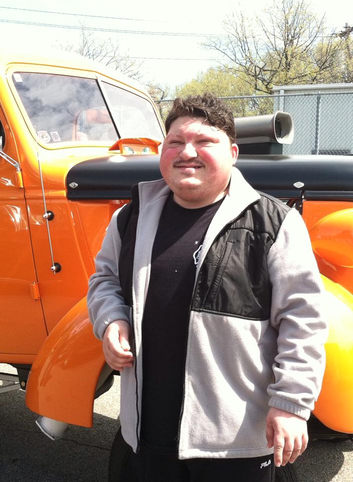 Tommy Spitaleri, who graduated from PS 177, has attended the annual Car Show for Autism each of the three years that it has been in existence. Photo courtesy the East Coast Car Association