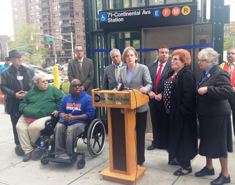 Forest Hills Welcomes ‘Long Overdue’ Subway Elevators