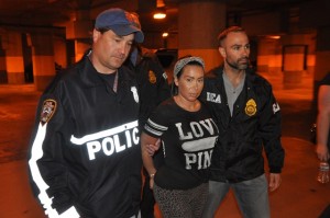 Samantha Barbash, of Little Neck, was arrested Monday and charged with allegedly being part of a scheme to steal hundreds of thousands of dollars from people she and others allegedly drugged.  Photos courtesy the Office of the Special Narcotics Prosecutor