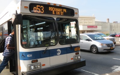 Riders oppose select bus plans for Woodhaven Blvd.